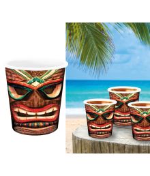 Hawaii Tiki shotglas, 3 stk