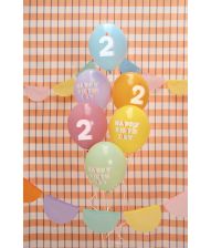 Ballonbuket Happy Birthday, 2 år