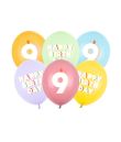 Ballonbuket Happy Birthday, 9 år