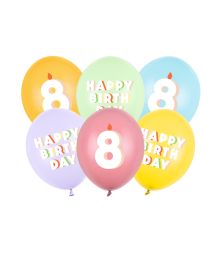 Ballonbuket Happy Birthday, 8 år