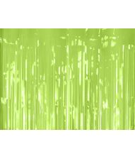 Lysegrønt foliegardin, 100 x 200 cm