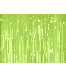 Lysegrønt foliegardin, 100 x 200 cm