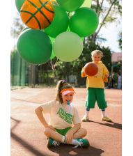 Basketball folieballon, 35 cm