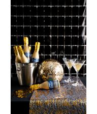 Guld net bordløber 36 cm x 9 m