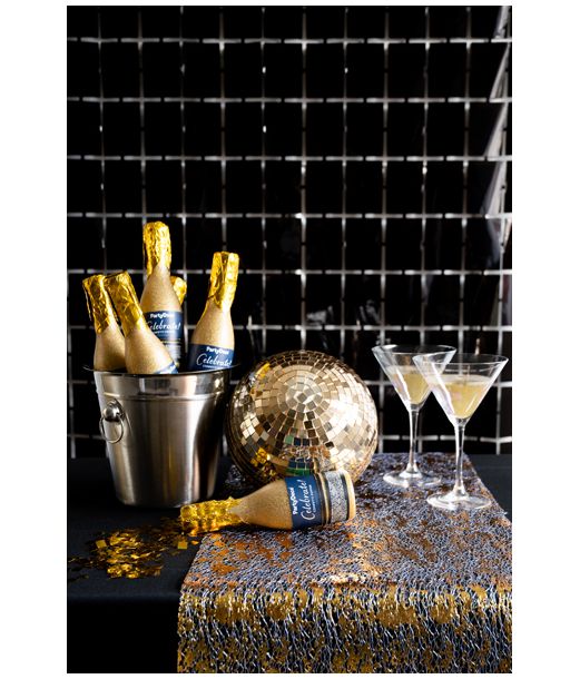 Guld net bordløber 36 cm x 9 m