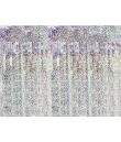 Sølv holografisk foliegardin, 100 x 200