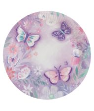 Sommerfugl tallerkner, 23 cm
