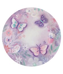 Sommerfugl tallerkner, 23 cm