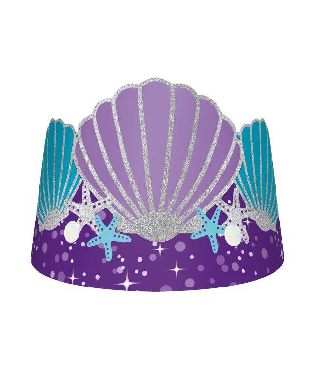 Havfrue tiara, 8 stk