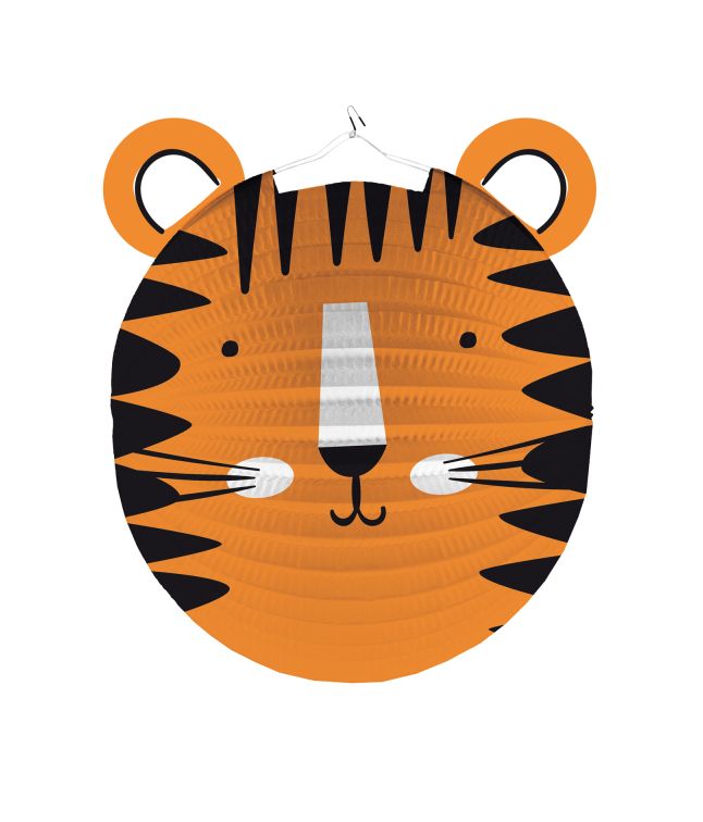 Tiger lanterne, 25 cm