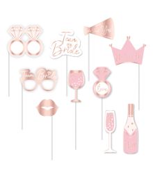 Bride to be fotosæt, rose gold