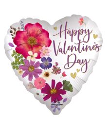 Happy Valentines hjerte folieballon