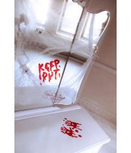 Keep out vinduesticker