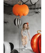 Græskar folieballon 62 x 59 cm