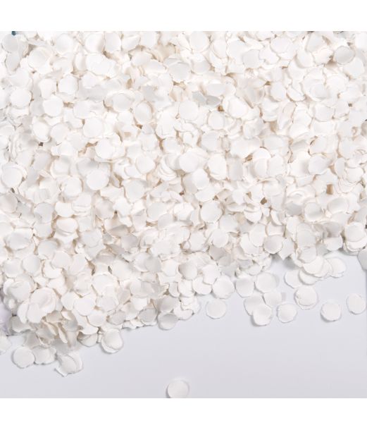 Hvid konfetti 100 g