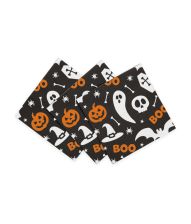 Halloween Boo servietter, 20 stk