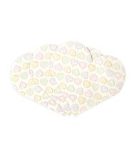 Pastel hjerte servietter, 20 stk