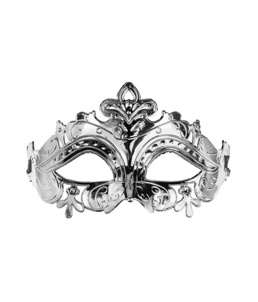Sølv halvmaske