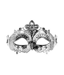 Sølv halvmaske