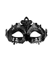 Sort halvmaske
