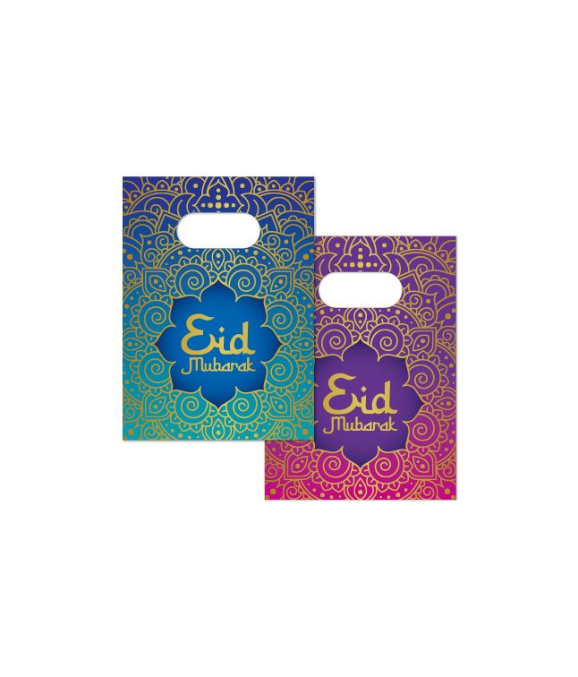 Eid Mubarak poser, 4 stk