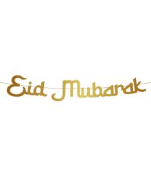 Eid Mubarak bogstavbanner, 2 m