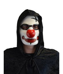 Uhyggelig klovnemaske pvc 