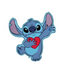 Stitch folieballon, 78 x 74 cm