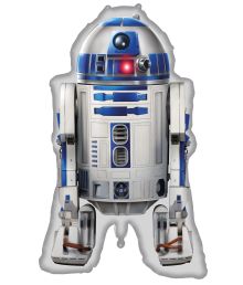 R2D2 folieballon, 101 x 73 cm
