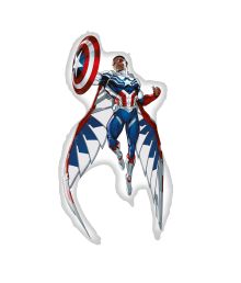 Captain America folieballon, 93 x 62 cm