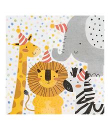 Safari servietter, 33 x 33 cm