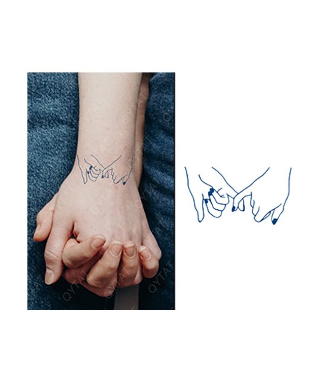 Pinky promise tatovering