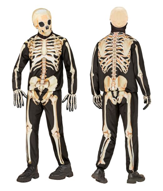 Skelet kostume