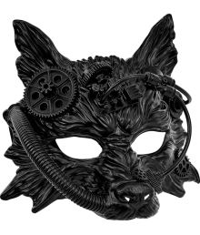 Steampunk ulvemaske