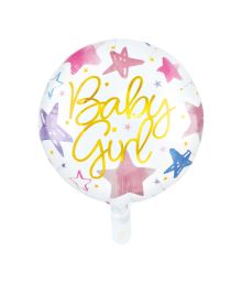 Baby girl folieballon, 46 cm