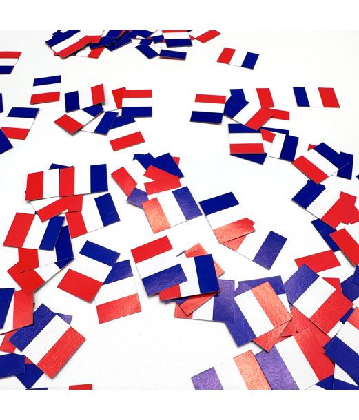 Flag konfetti Frankrig 