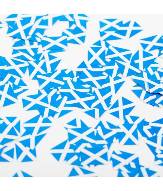 Flag konfetti Skotland 