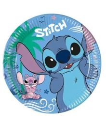 Stitch & Angel paptallerkner, 20 cm