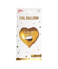 Grattis till studenten folieballon, 46 cm