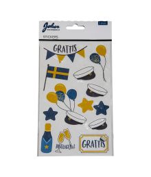Svensk student klistermærker, 2 ark