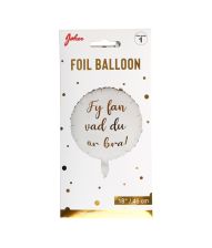 Folieballon Fy fan vad du är bra, 46cm
