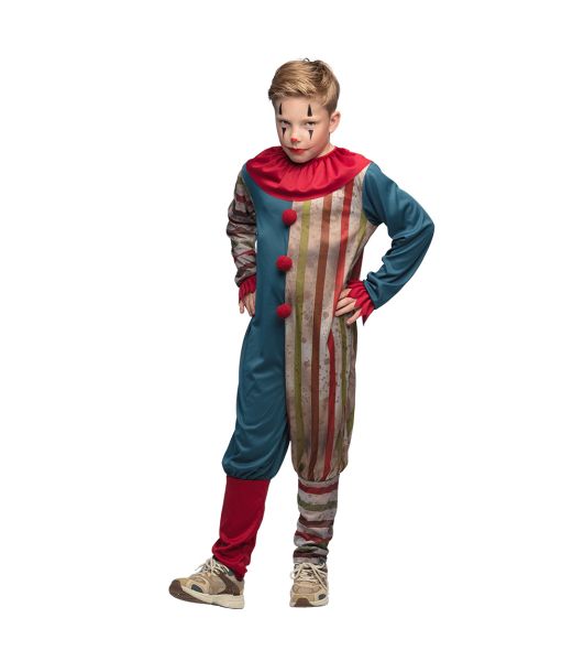 Ond klovn jumpsuit til drenge.
