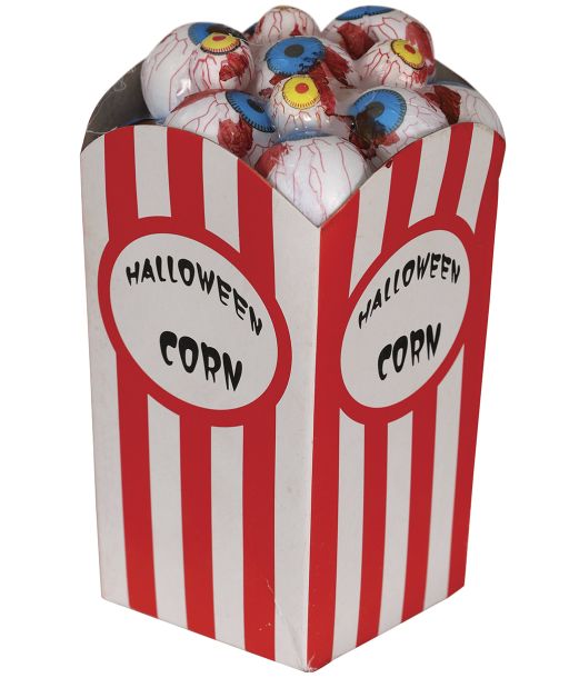 Halloween bæger med øjne