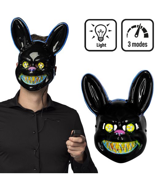 Killer Rabbit, blåt LED lys