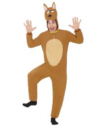 Brun Hund kostume