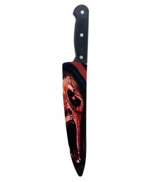 Blodig morder kniv, 37 cm