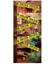 Crime Scene dørdekoration 80 x 180 cm