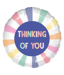 Folieballon Thinking of you
