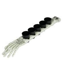 Skeletarm shotglas holder