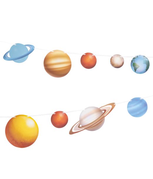 Guirlande med planeter, 2,5 m